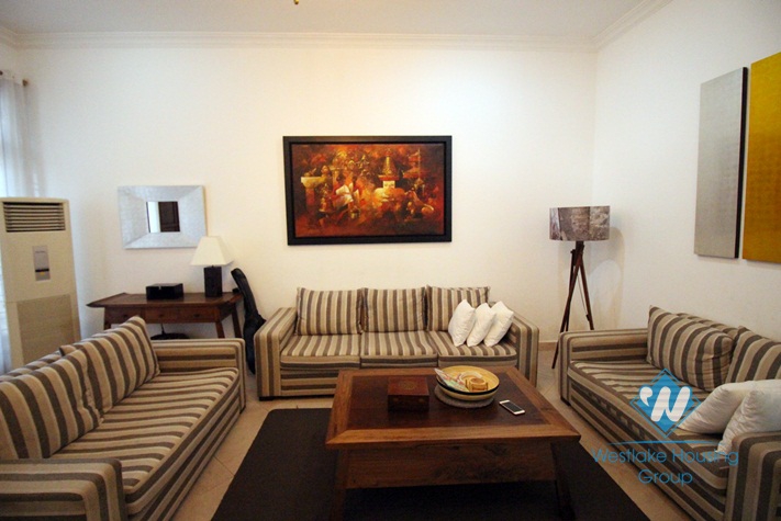 Beautiful villa with nice garden for rent in C Ciputra Tay Ho, Ha Noi